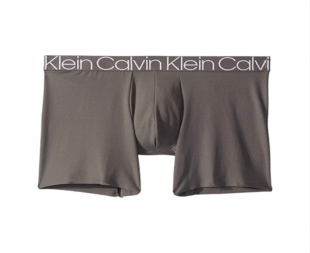 Calvin Klein Men's Compact Flex Boxer Briefs Gray Size X-Large
