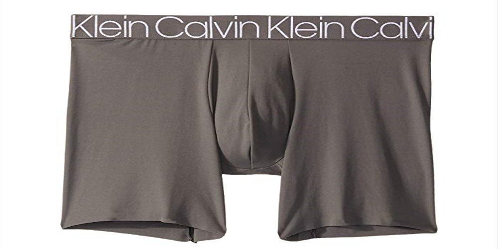 Calvin Klein Men's Compact Flex Boxer Briefs Gray Size X-Large