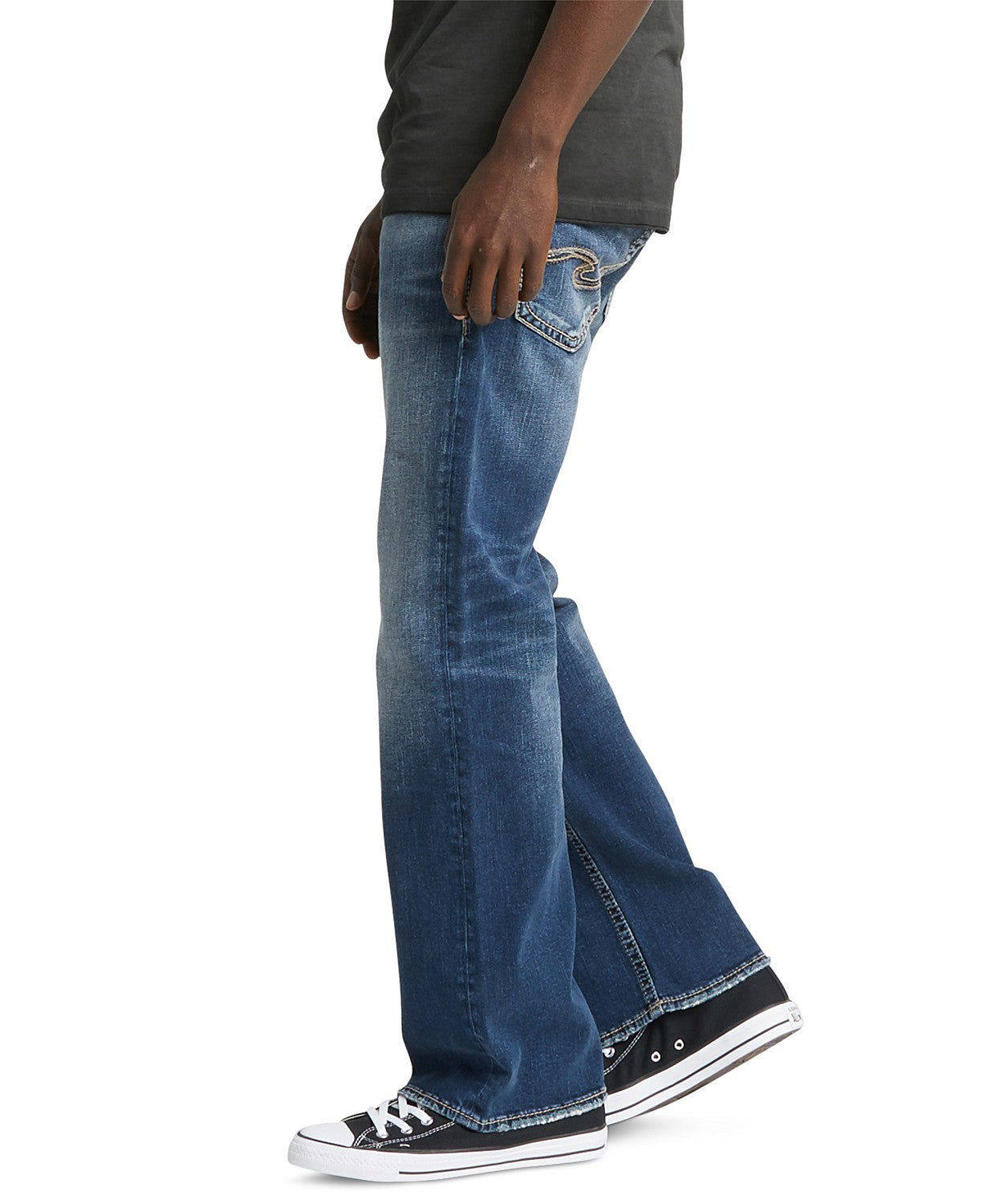 Silver Jeans Co. Men's Denim Zac Straight Pants and Jeans Blue Size 38X30