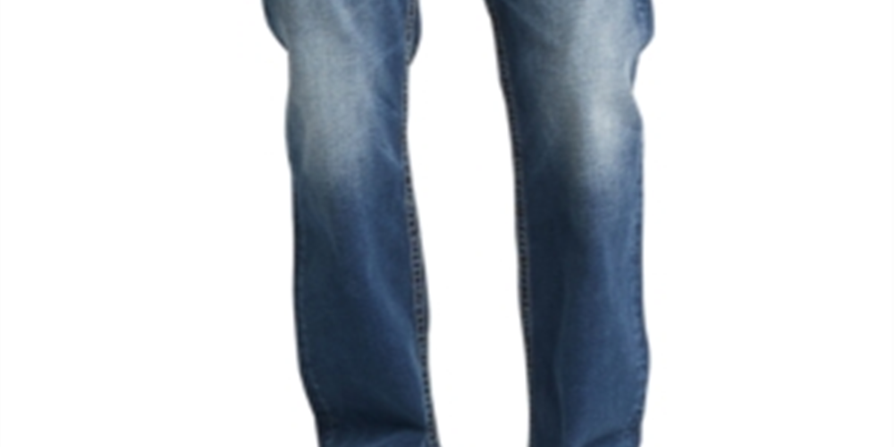 Silver Jeans Co. Men's Denim Zac Straight Pants and Jeans Blue Size 38X30