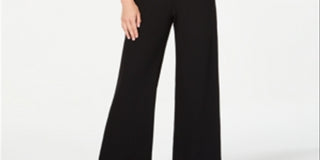 Calvin Klein Women's Off the Shoulder Jumpsuit Black Size 12