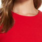 Vince Camuto Women's Pleat Cap Sleeve Sheath Dress Red Size 2