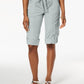 Style & Co Women's Capri Pants Gray Size X-Small