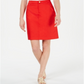 Charter Club Women's Short a Line Wear to Work Skort Red Size 16