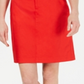 Charter Club Women's Short a Line Wear to Work Skort Red Size 16