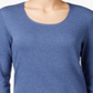 Karen Scott Women's Scoop Neck Top Blue Size XX-Large