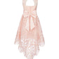 Rare Editions Big Girl's Lace Illusion Dress Pink Size 10
