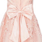 Rare Editions Big Girl's Lace Illusion Dress Pink Size 10