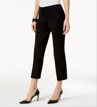Alfani Women's Cropped Pants Black Size 0 Petite