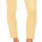 Charter Club Women's Chelsea Twill Tummy Control Cropped Pants Yellow Size 6