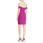 Aqua Women's Cap Sleeve Dress Pink Size 4