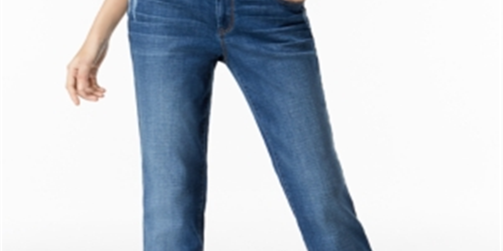 INC International Concepts Women's Boyfriend Jeans Blue Size 0