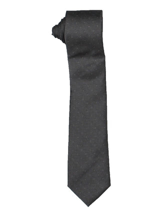 Calvin Klein Men's Sable Self tied Necktie Silver Size Regular