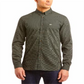Lacoste Men's Regular Fit Gingham Check Poplin Shirt Green Size 2XL