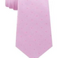 Calvin Klein Men's Silk Professional Neck Tie Pink Size Regular