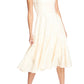 Dress the Population Women's Flora Sequin Fit & Flare Cocktail Dress White Size X-Large