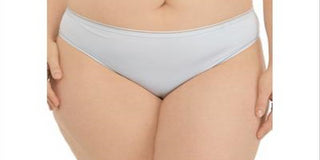 Calvin Klein Women's 2 PK Plus Leo Bikini Panties Blue Size 3X