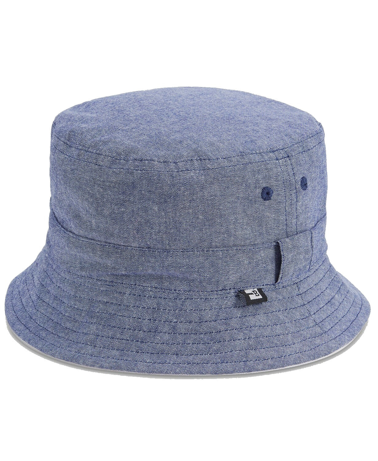 B Block Men's Reversible Chambray Hat Blue Size -M/L