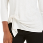 Style & Co Women's Tie Front Top -White Size X-Large