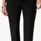 Charter Club Women's Slim Leg Ankle Pants Black Size 6 Petite
