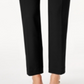 Charter Club Women's Slim Leg Ankle Pants Black Size 6 Petite