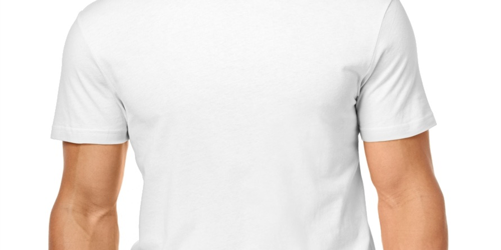 Club Room Men's T-Shirt Performance Crewneck Short Sleeve White Size  XX-Large