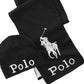 Ralph Lauren Men's Wool Blend Winter Hat & Scarf Set Black Size Regular