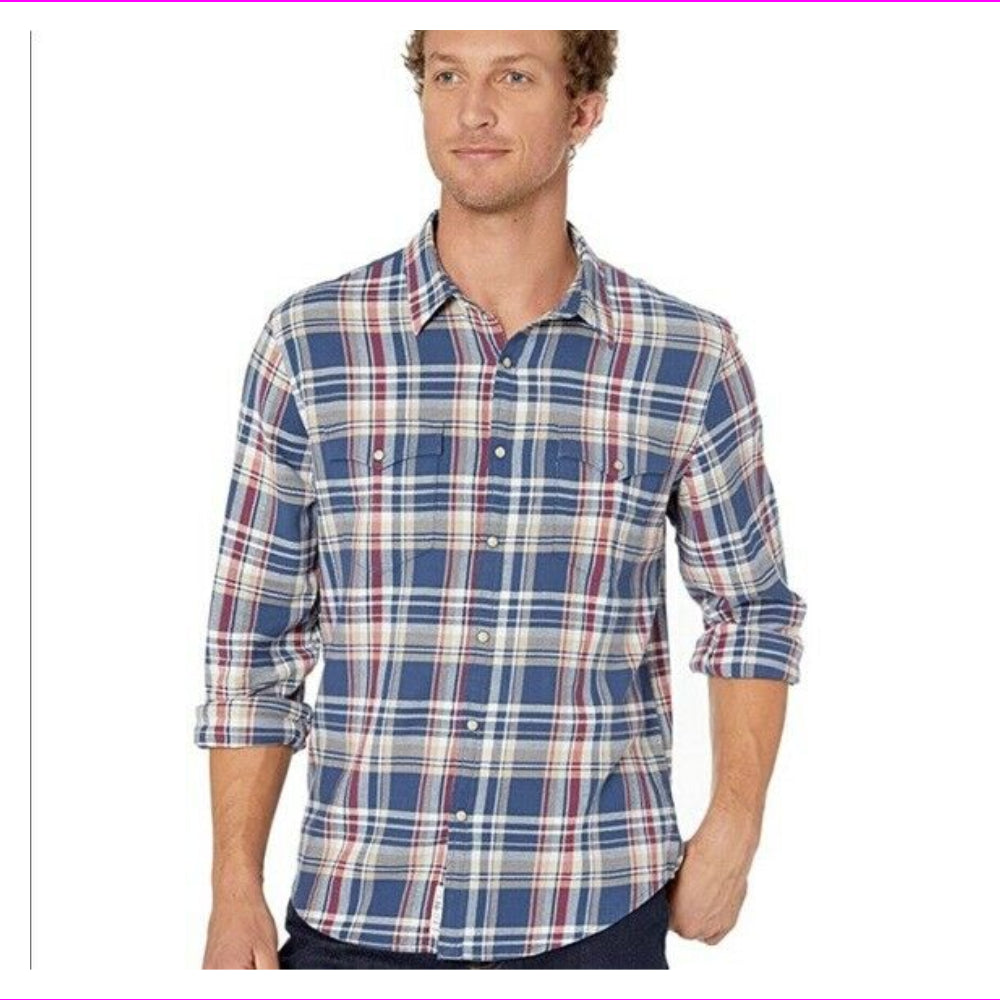 Lucky Brand Men's Alameda Western Shirt Medium