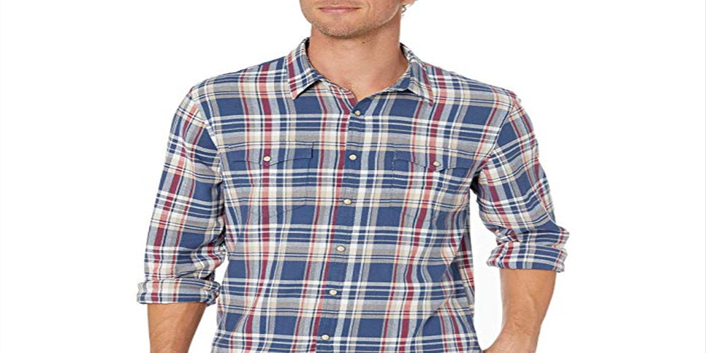 Lucky Brand Men's Alameda Western Shirt Medium