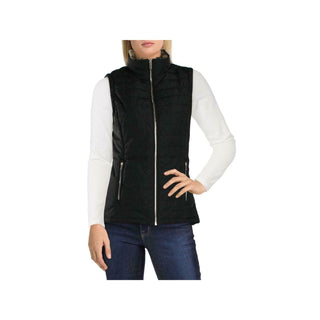 Calvin Klein Women's Winter Quilted Vest Black Size X-Small