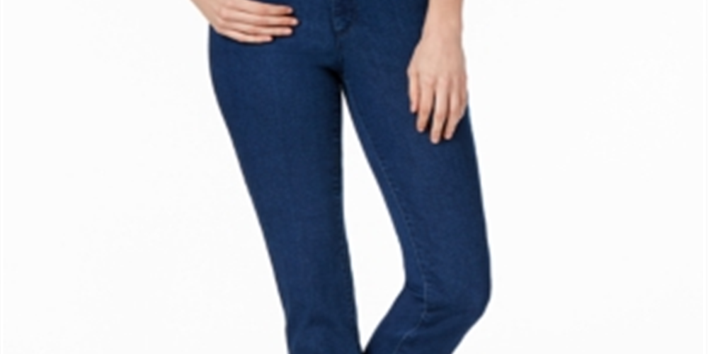 Charter Club Women's Prescott Bootcut Jeans Blue Size  18