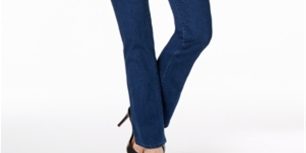 Charter Club Women's Prescott Bootcut Jeans Blue Size  18