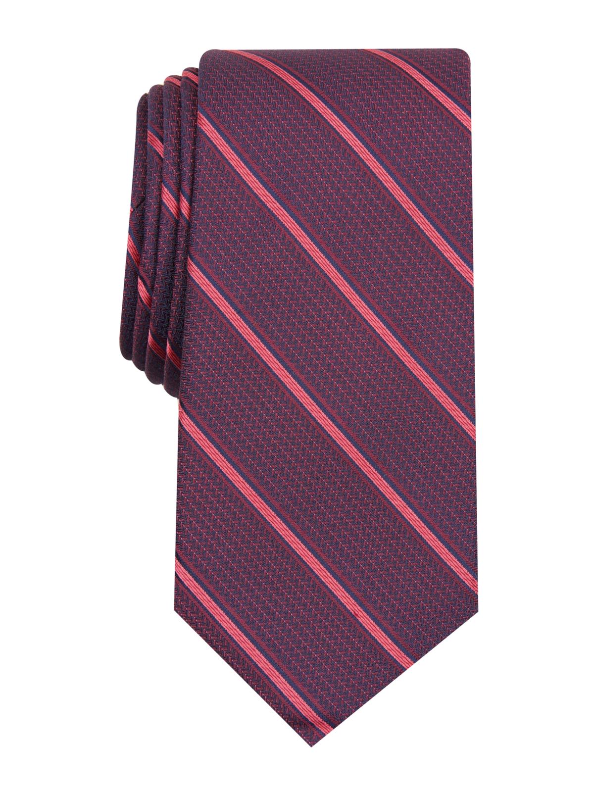 Alfani Men's Holden Silk Blend Professional Neck Tie Red Size Regular