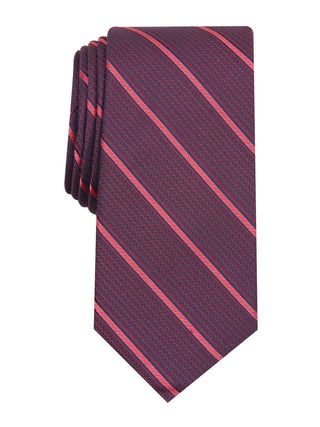 Alfani Men's Holden Silk Blend Professional Neck Tie Red Size Regular
