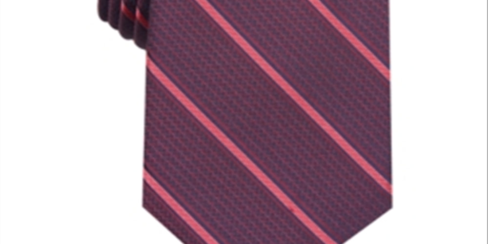 Alfani Men's Holden Silk Blend Professional Neck Tie Red Size Regular