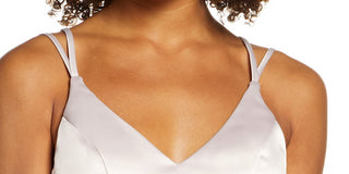 Sequin Hearts Women's  High/low Satin Gown Pink Size 7