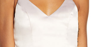 Sequin Hearts Women's  High/low Satin Gown Pink Size 7