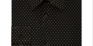 Calvin Klein Men's Extreme Slim Fit Line Print Dress Shirt Red Size XL