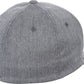 Quiksilver Men's Sidestay Flexfit Baseball Cap Silver Gray Size SM