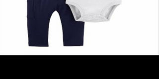 Carter's Boy's 2 Pc Bodysuit Set Baby Blue Size 9MOS