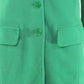 Ralph Lauren Women's Jacket Knit Blazer Green Size Small