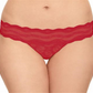 B.tempt'd By Wacoal Women's Lace Kiss Bikini Red Size Large