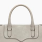 Rebecca Women's Amorous Nubuck Satchel Bag Gray Size Regular