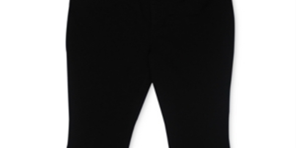 INC International Concepts Women's Elizabeth Curvy Bootcut Jeans Black Size 6/28
