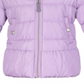 Weathertamer Little Girl's Faux Fur Trim & Hat Hooded Puffer Jacket Purple Size 5/6