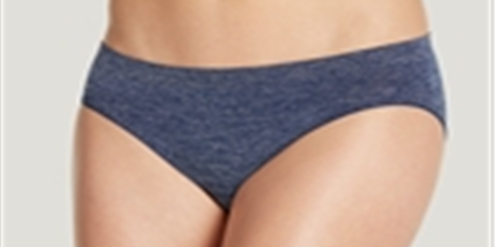 Jockey Women's Smooth and Shine Seamfree Heathered Bikini Underwear Hot Pink Size 7