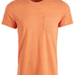 Sun + Stone Men's Dakota Pocket short sleeve crewneck T Shirt Orange Size XL