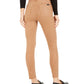 7 for All Mankind Women's Faux Leather Skinny Pants Brown Size 31