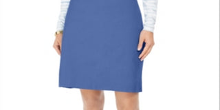 Charter Club Women's Pull on Skort Blue Size X-Large