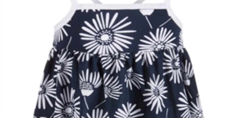 First Impressions Baby Girl's Printed Sundress Blue Size 3-6MOS